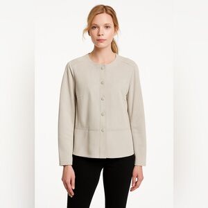 ✨ Gerry Weber Soft Vegan Suede Jacket – Luxe Feel, Size 10 (Fits M/L) ✨